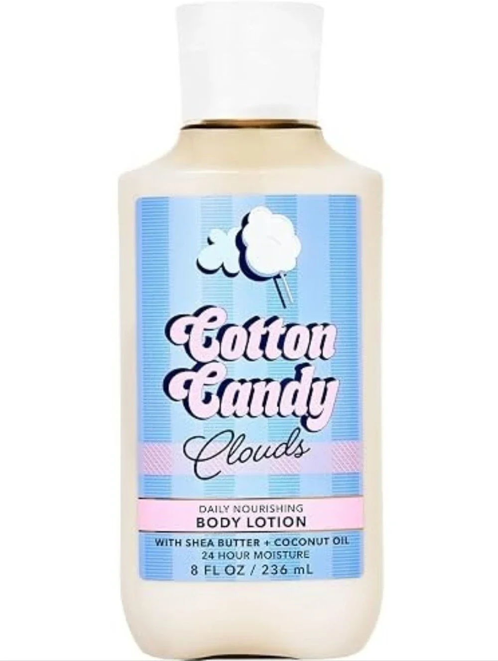 Bath & Body Works Cotton Candy Clouds Body Lotion 8oz NEW Sealed RARE
